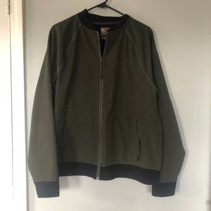 Old Navy Army Green & Black Active Bomber Jacket